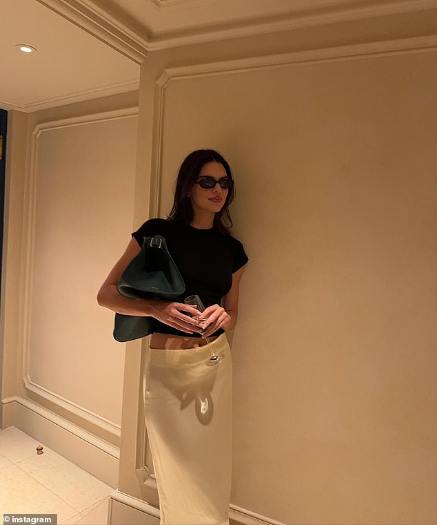 She also posted several snaps of herself posing in her Paris hotel after attending a couple of Summer Olympics. The reality TV personality also posted snaps of herself leaning against a hotel room wall in a casual and cool way while showing off her effortlessly stylish outfit