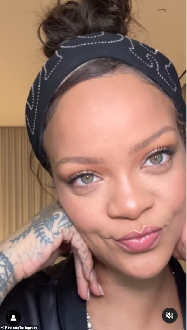 The video montage really showed off how flawless Riri's (born Robyn Fenty) complexion is without wearing much makeup, aside from Soft'Lit shade #315