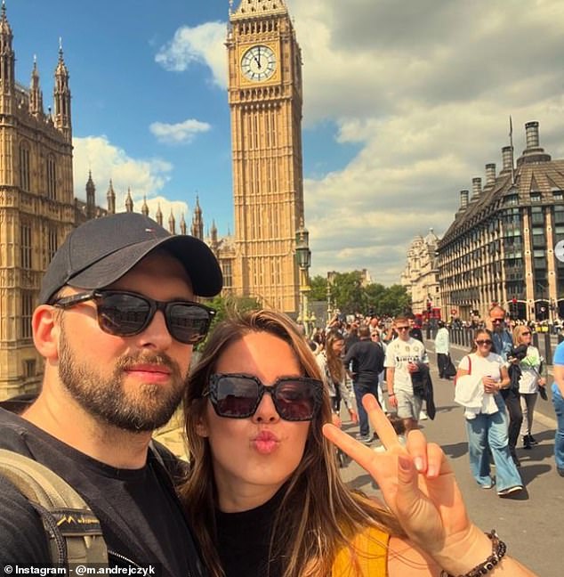 In a recent post, Maria shared a selection of adorable photos from her travels in London