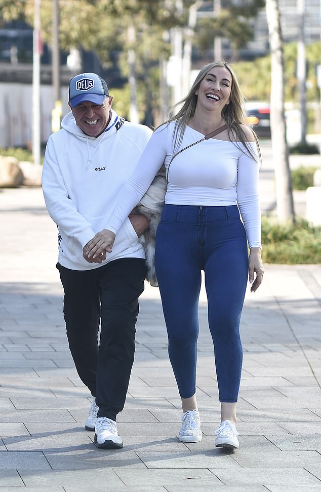 It looks like the experts got one match right, as Tony and Morena were spotted looking loved up while taking a break from filming on Thursday.