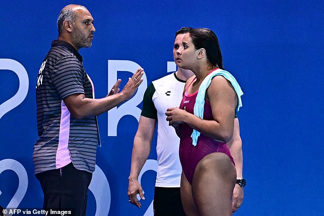 Vazquez tried to plead her case to the referee, but unfortunately for her, the appeal was denied