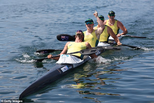 Australia were defeated by Germany in a thrilling photo finish for the gold medal