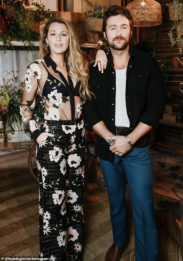 Additionally, the two haven't held any press conferences together in the weeks leading up to the film's release. Instead, Blake sat down for an interview with her co-star, Brandon, last month