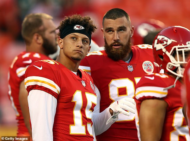 He also praised his teammates Patrick Mahomes and Travis Kelce for their support