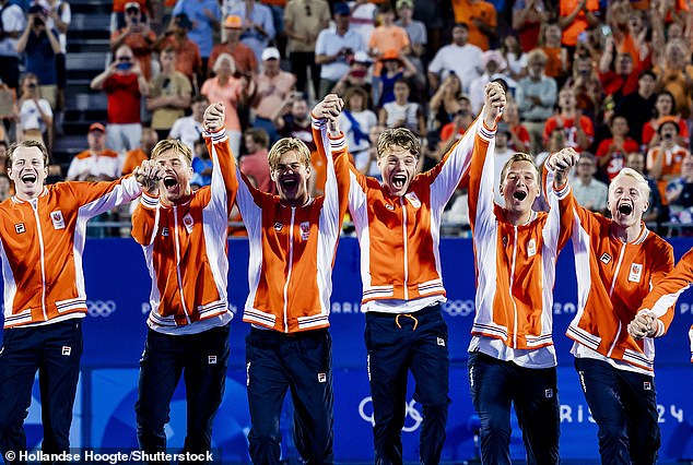 The Netherlands won gold, but were described as 'sour winners' by fans on social media