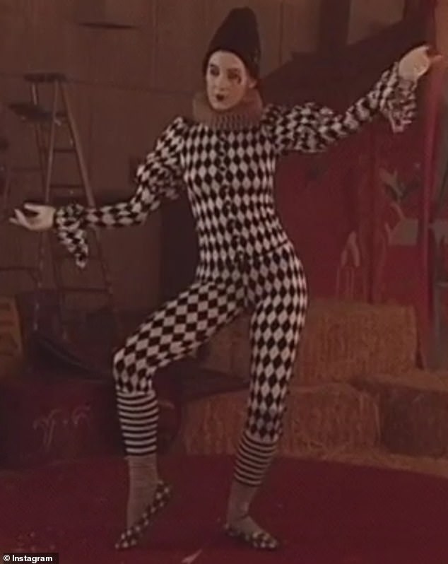 After leaving the film world, she continued to work in a form of show business and made a career change by joining the circus as part of the trio Girls On Stilts; depicted in her circus film