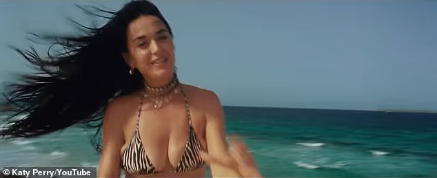 The 39-year-old Grammy nominee filmed the entire project on location in Ibiza, while vacationing with her fiancé Orlando Bloom and their daughter Daisy Dove, three, in July