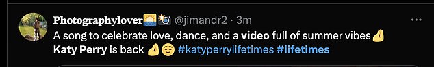 1723159251 906 Katy Perrys Lifetimes music video earns HIGH praise from fans