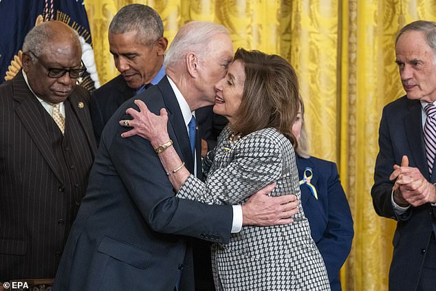 Nancy Pelosi said she cries over her damaged relationship with Joe Biden