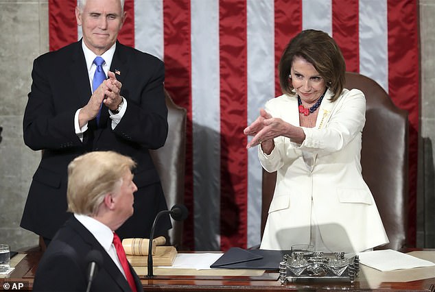 Nancy Pelosi and Donald Trump had an antagonistic relationship