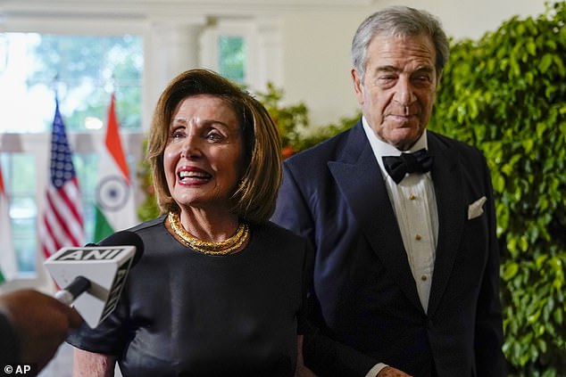 Nancy Pelosi said she and her husband Paul never talked about the attack on him