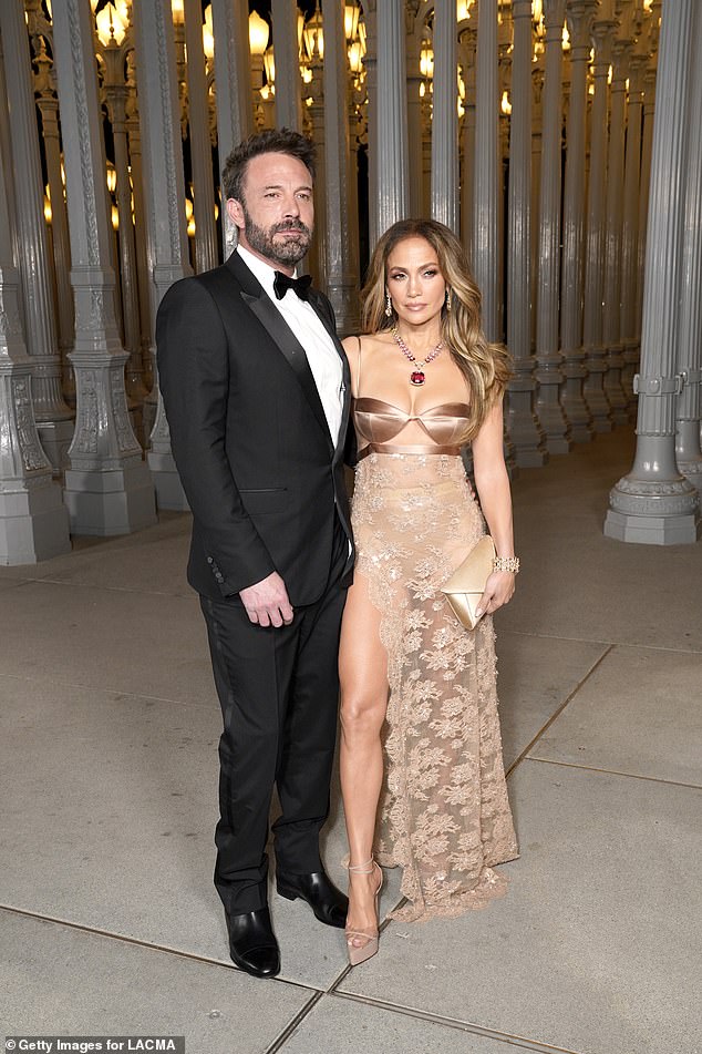 The couple was photographed last November at the LACMA Art+Film Gala