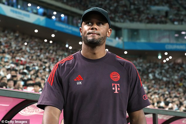 Vincent Kompany had opted not to let De Ligt take part in Bayern Munich's recent tour to South Korea