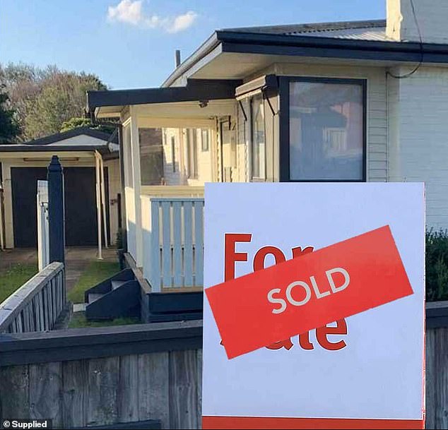 She spent two years carefully saving a $55,000 deposit so she could buy the $270,000, four-bedroom home in Victoria's Gippsland region in 2019