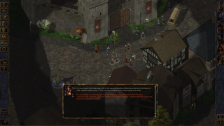 a screenshot of Baldur's Gate Enhanced Edition