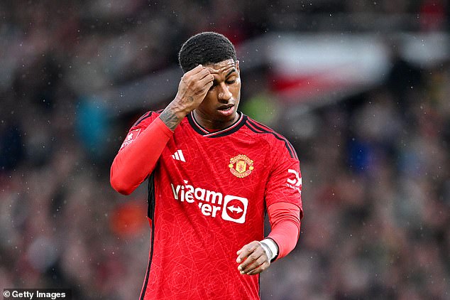 Rashford has had a disappointing season as a dip in form was accompanied by off-field issues