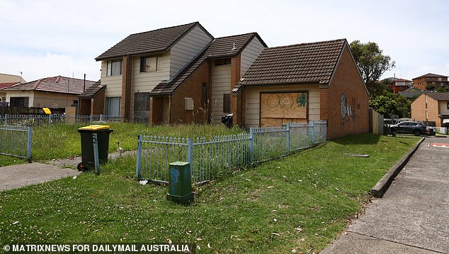 The family has since moved from Warrawong (pictured) to Warilla, a suburb of Shellharbour