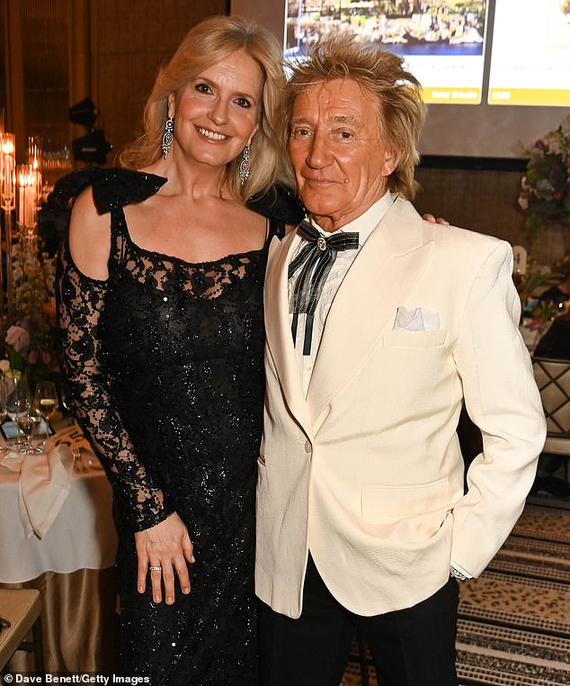 Rod knows he will be throwing a huge party for his 80th birthday in January, but he revealed his wife Penny Lancaster, 53, has kept him in the dark about further details