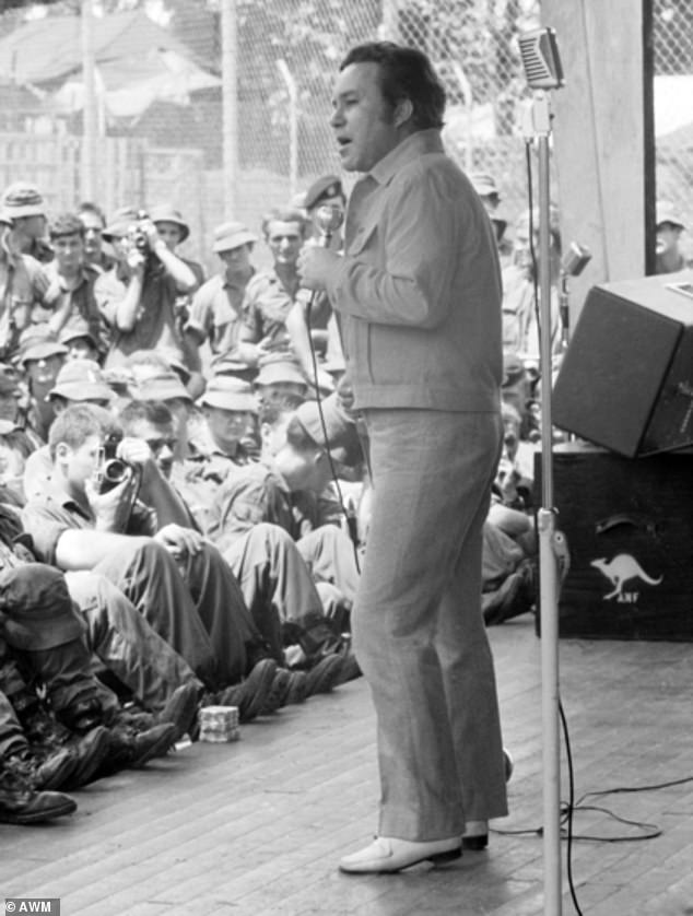 Johnny O'Keefe (pictured above), who was known by his nickname 'the wild one', while his brother, lawyer Barry O'Keefe (below) was called 'the mild one', was a pioneering figure in the Australian music industry, recording almost 30 top 40 hits between the late 1950s and early 1970s.