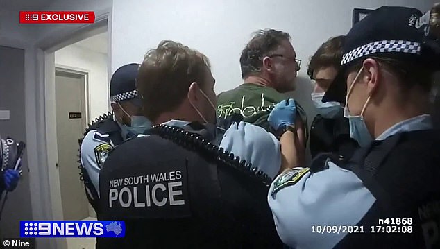 Last week, Channel Nine released disturbing footage of O'Keefe shouting at police officers after he was arrested for a 