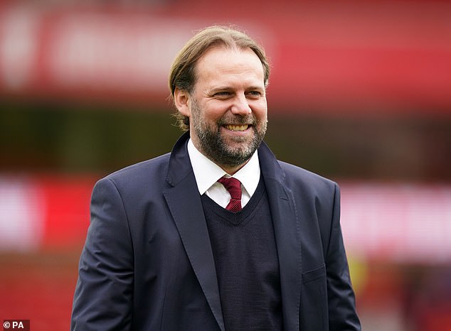 Tim Steiden, technical director of Hammers, travelled to France to close the deal