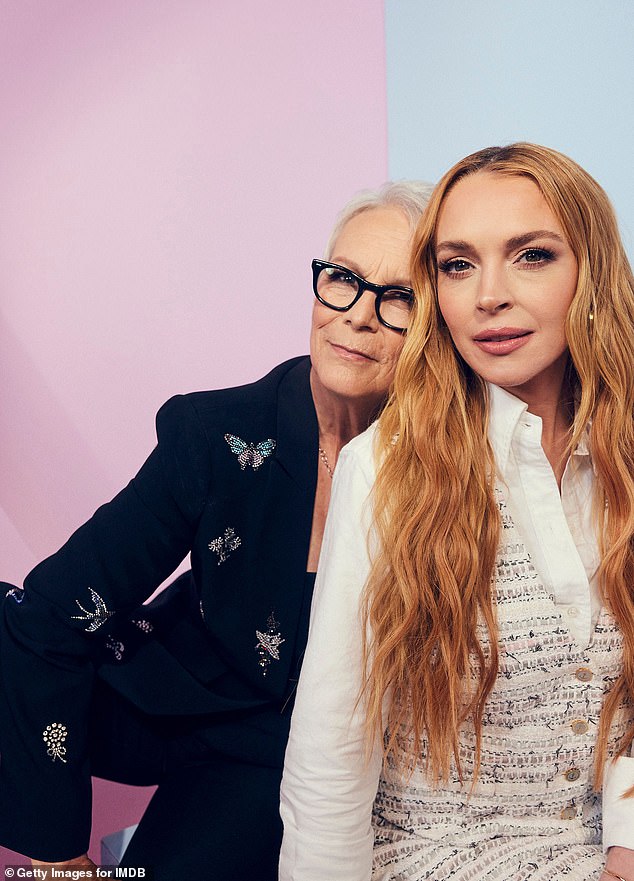 The couple later posed together for a stylish photoshoot after their appearance on stage