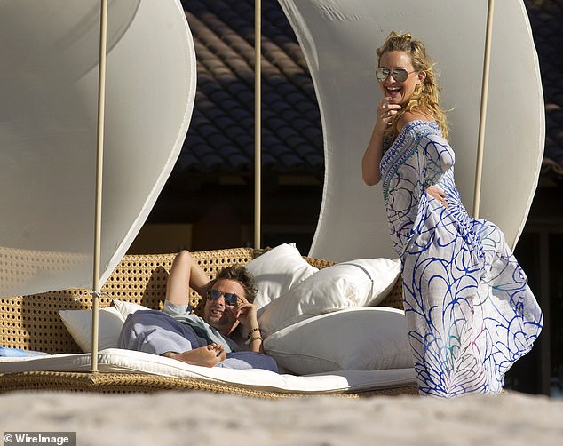 Kate Hudson was previously engaged to Muse frontman Matthew Bellamy from 2011 to 2014, and despite ending their relationship, they have vacationed together several times