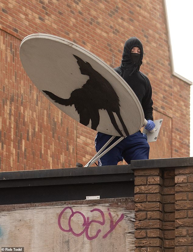 But within hours of its unveiling, the Banksy in Peckham was found to have been stolen