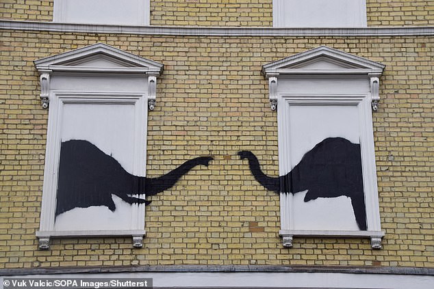 This week a new artwork was unveiled on the wall of a house in Chelsea, London, which was confirmed to be by Banksy.