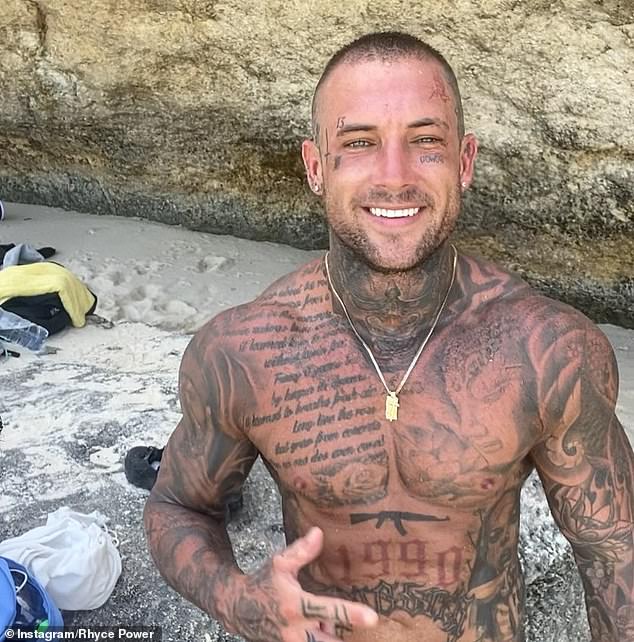 Her brother Rhyce Power (pictured), who also appeared on MAFS, posted on his own Instagram to announce that a GoFundMe page had been set up to help pay for the funeral