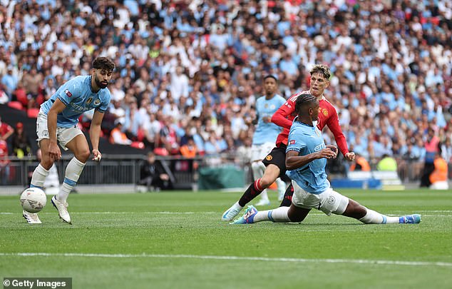 The Argentine winger opened the scoring after cutting inside in the closing stages