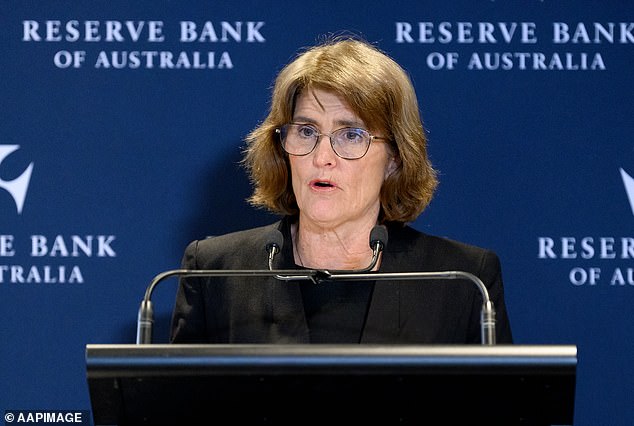 Reserve Bank Governor Michele Bullock (pictured) has made it clear that government spending is keeping inflation too high