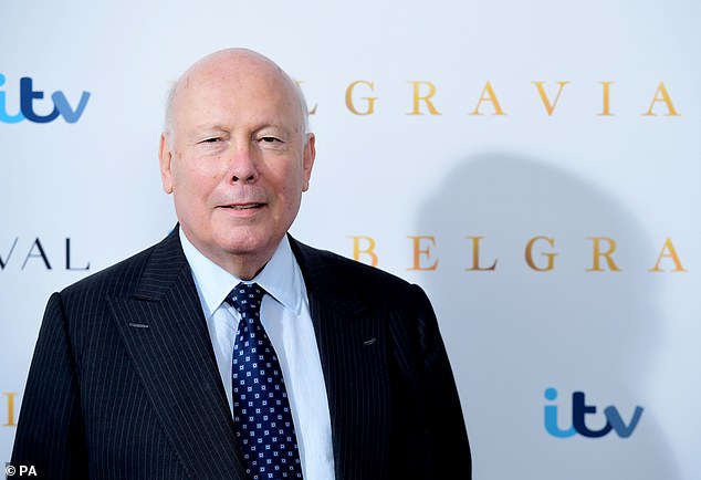 Downton Abbey creator Julian Fellowes (pictured) said: 'I should have thought that showing A Nightmare On Elm Street to a 15-year-old was child abuse. I can't help but think these people need to get out more'