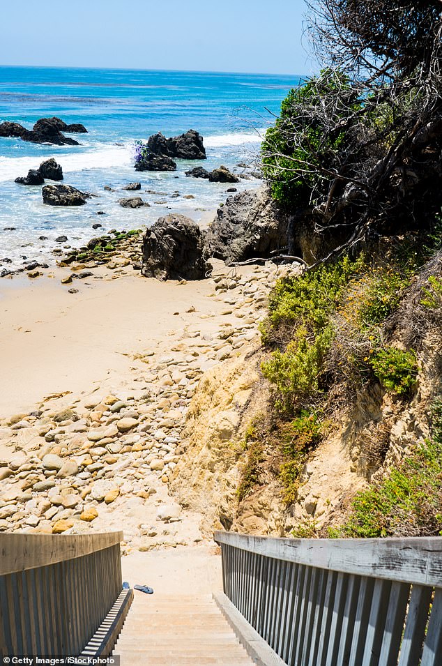 A view of Broad Beach (also known as Lechuza Beach) in Malibu