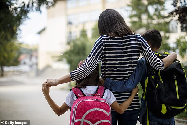 Pape advised the woman to set aside money to match the money her children are saving for their future home (stock image)