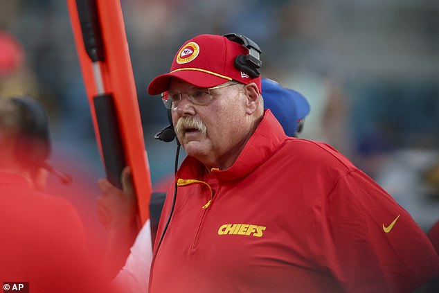 Chiefs coach Andy Reid said Brown suffered a dislocation of the sternoclavicular joint