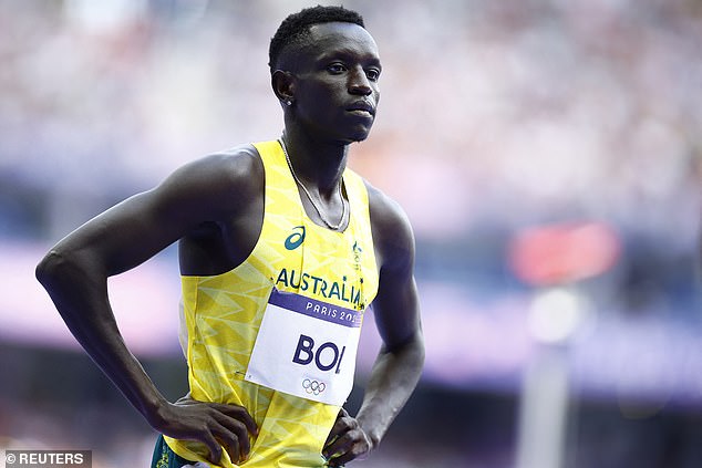 Runner Peter Bol had a disappointing 800m campaign