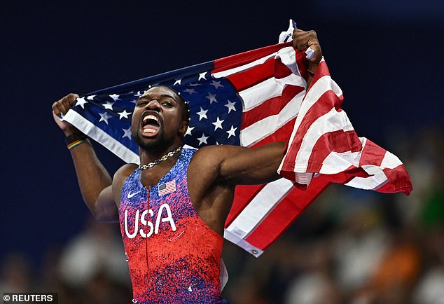 Noah Lyles will almost certainly go to his third Games in LA after winning gold in the 100 meters in Paris this summer