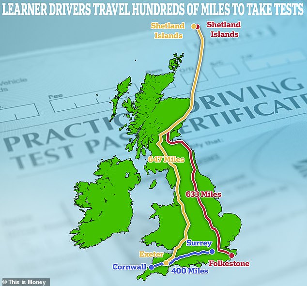 1723366004 217 I travelled 400 miles to take my driving test How