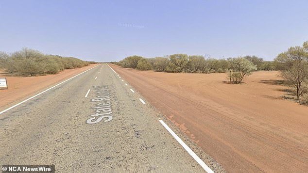 The accident happened along Geraldton - Mount Magnet Road, just east of the Gabyon - Tardie Road intersection. A woman in her 30s has since died in hospital (Photo: Supplied / Google Maps)