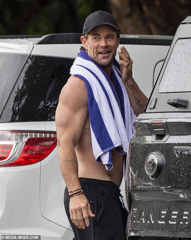 Chris had previously paid tribute to trainer Zocchi in a photo posted to Instagram last Monday. Zocchi, who lives near the Hemsworth clan in Byron Bay, helps the superstar and his wife Elsa Pataky work on their physiques for blockbuster roles