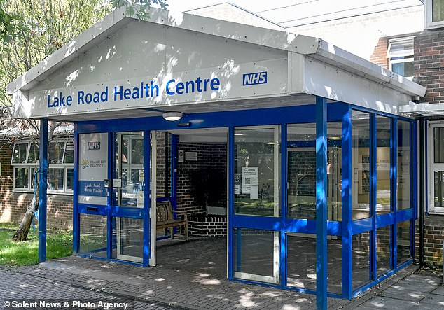 The couple were registered with Island City Practice (also known as Lake Road Health Centre in Portsmouth, Hampshire)