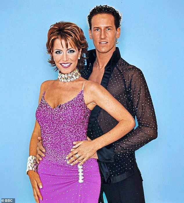 Brendan recalled his own 'difficult time' on the show and working with some celebrities he 'didn't like that much' (pictured with Natasha Kaplinsky in 2004)