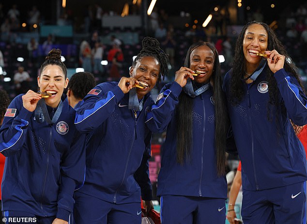 The women's basketball team closed out the show with a narrow victory over France on Sunday