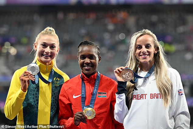 Bell finished behind Australia's Jess Hull and Kenya's Faith Kipyegon in the 1500m final