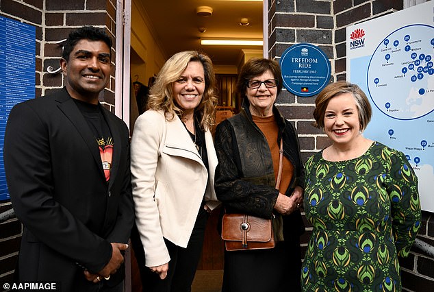 Ms Weldon said her vision for Sydney is one of inclusivity, opportunity and accessibility for all residents, regardless of their social, cultural or economic status (pictured, second from left)