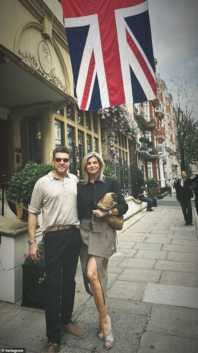 Rebecca and her cameraman husband Trent Miller are currently in London