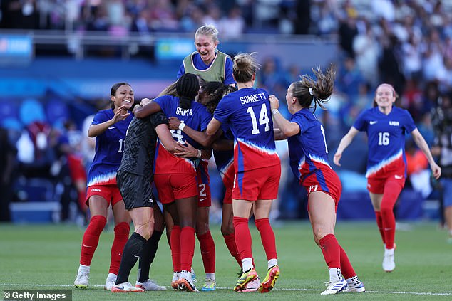 Team USA won its first gold medal in women's soccer since 2012 in London