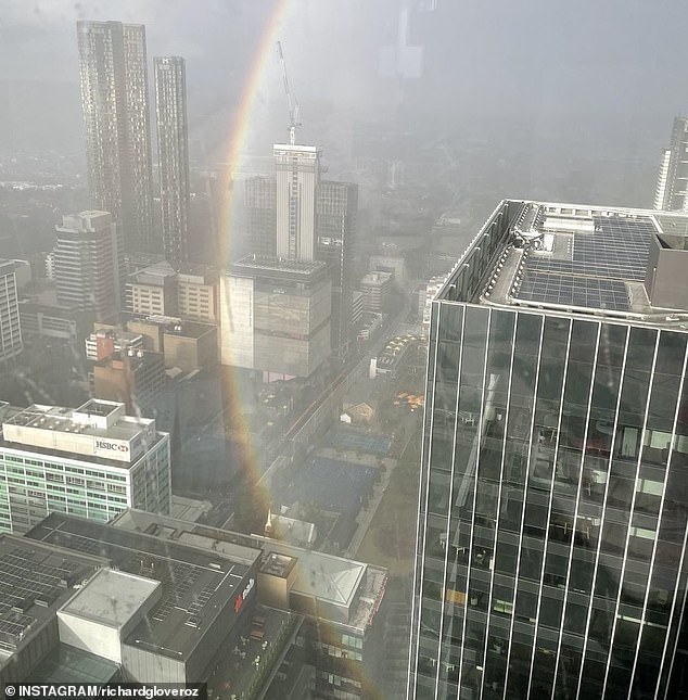 Williams' comments come amid a staff revolt against the relocation of the ABC's headquarters from Sydney's CBD to Parramatta, in the city's western suburbs (pictured, the view from the new office)