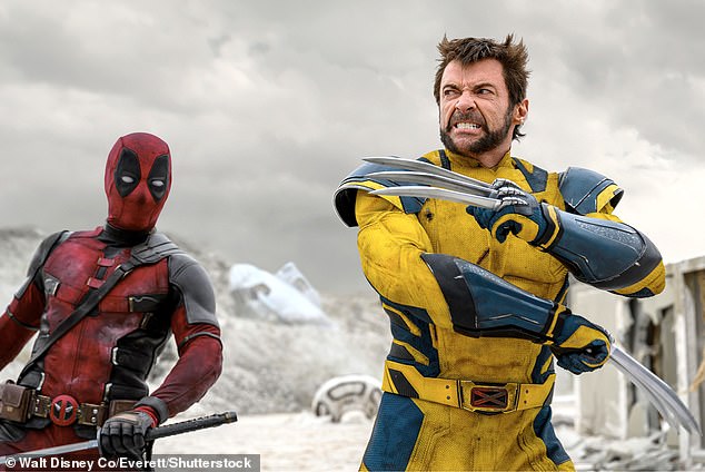 Deadpool & Wolverine grossed $54.2 million over the weekend. So far, the Hugh Jackman-starring action film has grossed over $494.3 million in the U.S. and $1.02 billion worldwide.